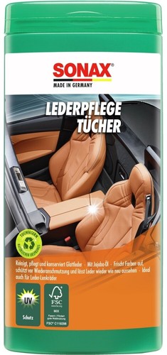 Sonax lederpflegetücher box - sonax,