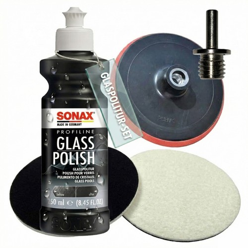 Sonax 250ml glass polish 2x - glass, +